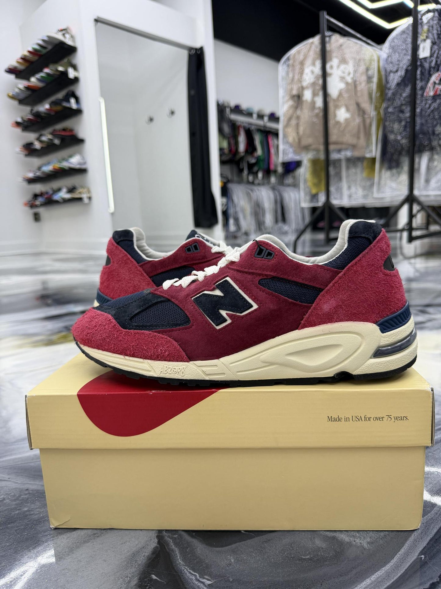 New Balance 990v2 x Teddy Santis "Chrysanthemum" Used Size 11