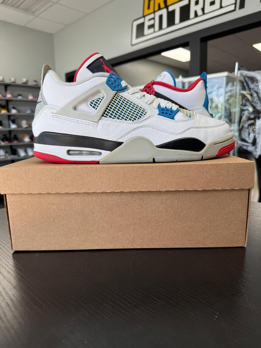 Jordan 4 "What The" Used Size 14