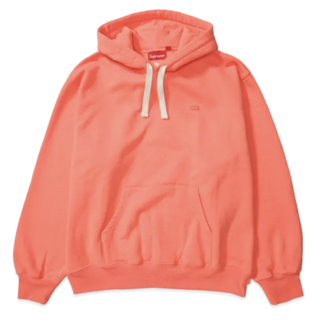Supreme Small Box Logo Hoodie "Coral"