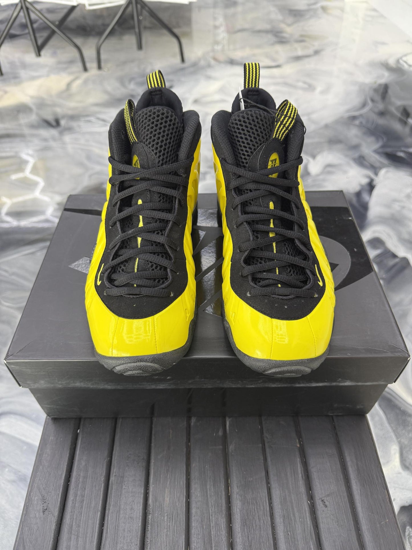 Nike Foamposite "Wu-Tang" Used Size 7Y/8.5W
