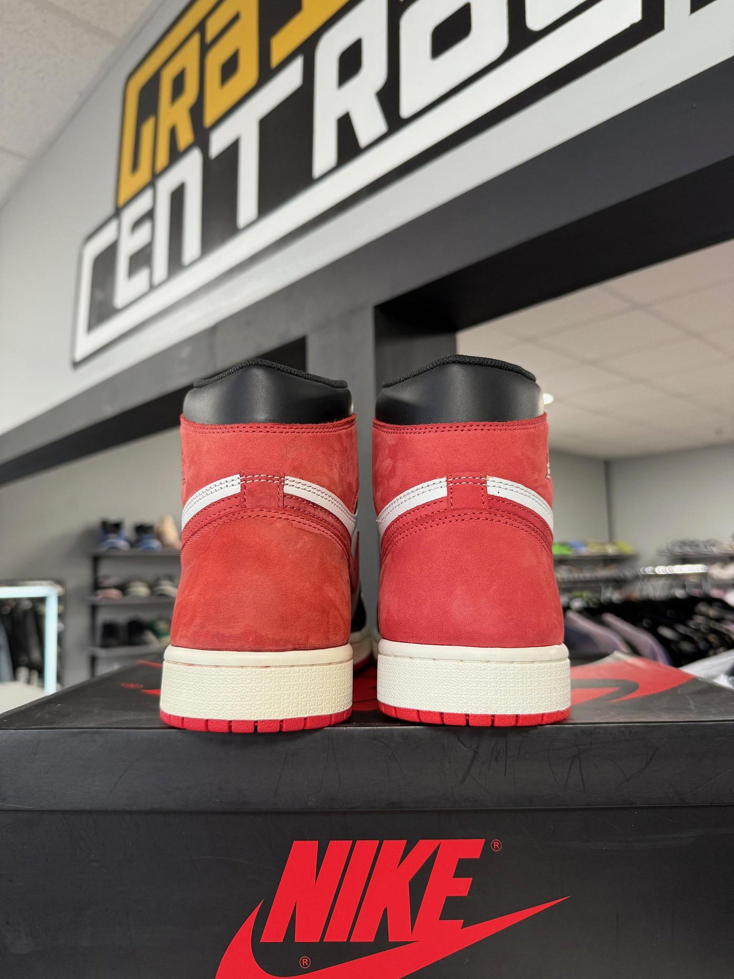 Jordan 1 "Track Red" Used Size 11