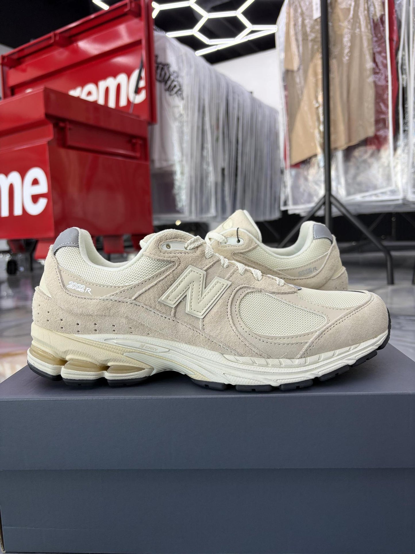 New Balance 2002R "Off White" Used Size 10.5