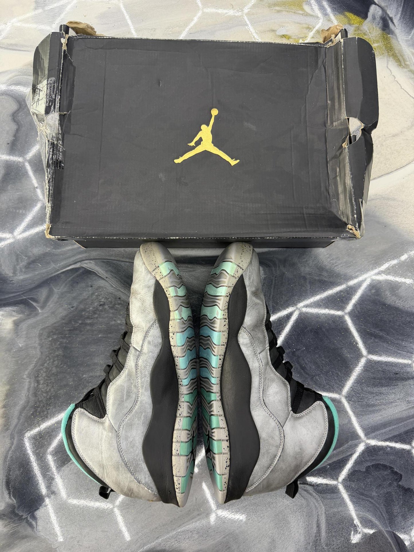 Jordan 10 Lady Liberty Used Size 13