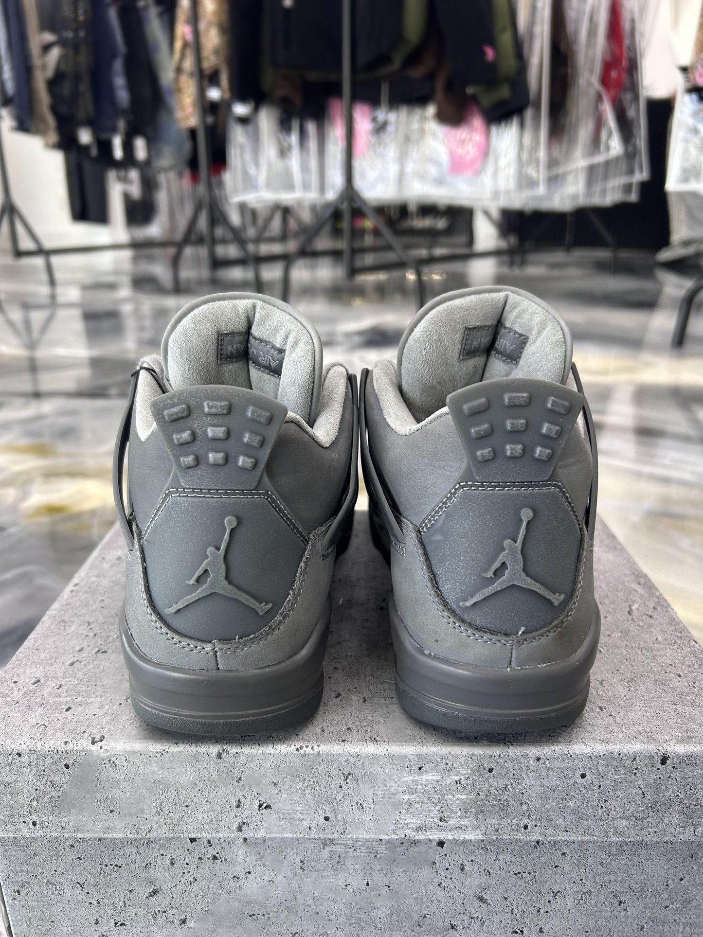 Jordan 4 "Wet Cement" Used Size 7Y/8.5W
