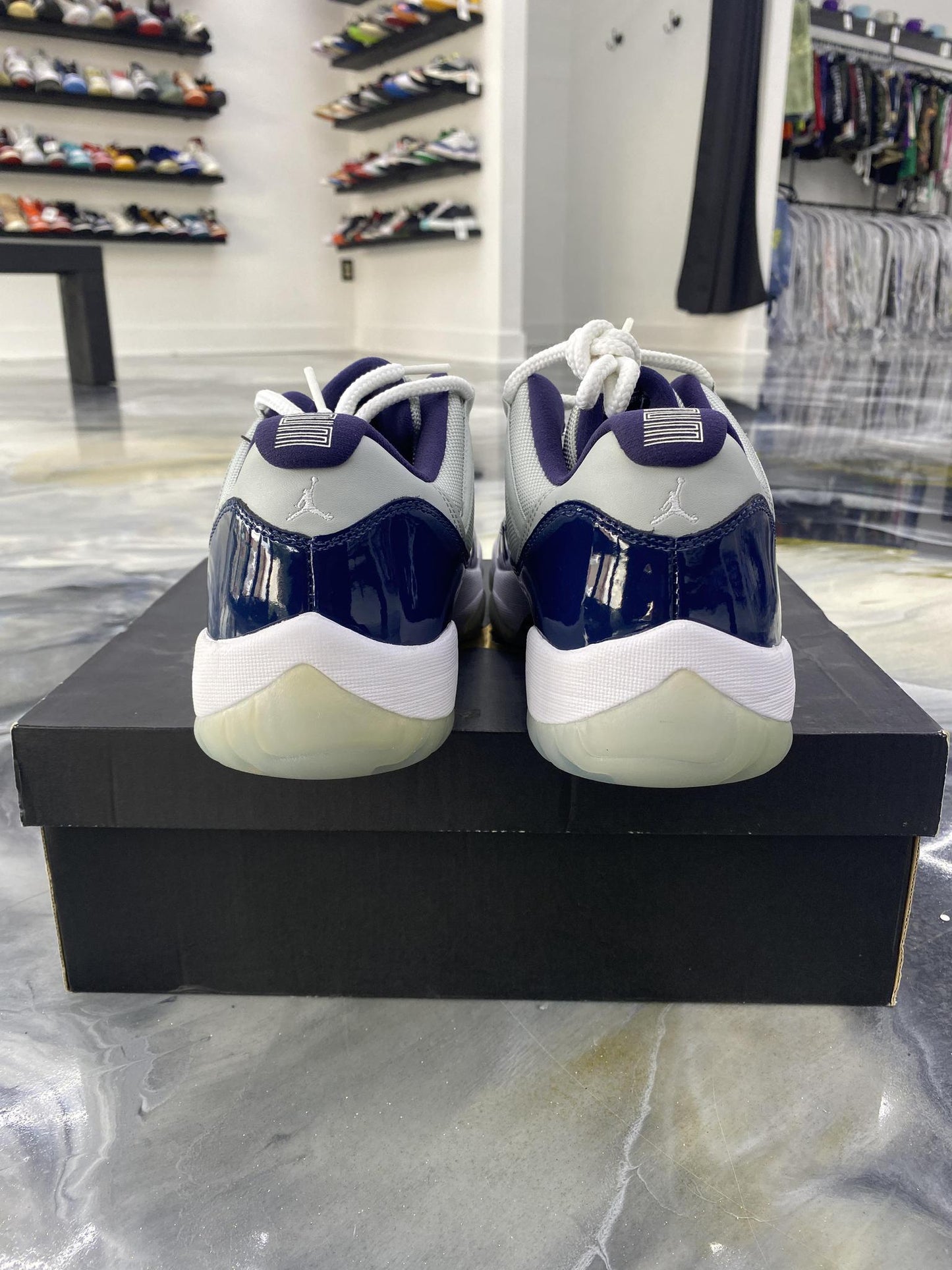 Jordan 11 Low "Georgetown" Used Size 12