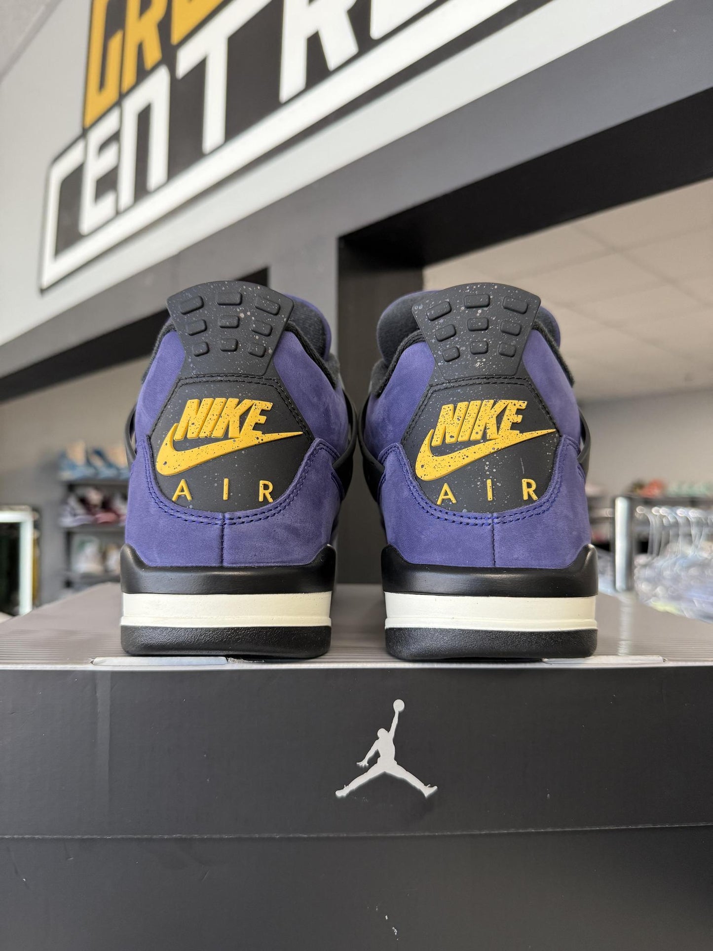 Jordan 4 "Lakers" Used Size 10