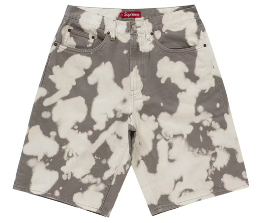 Supreme Baggy Denim Shorts "Bleached"