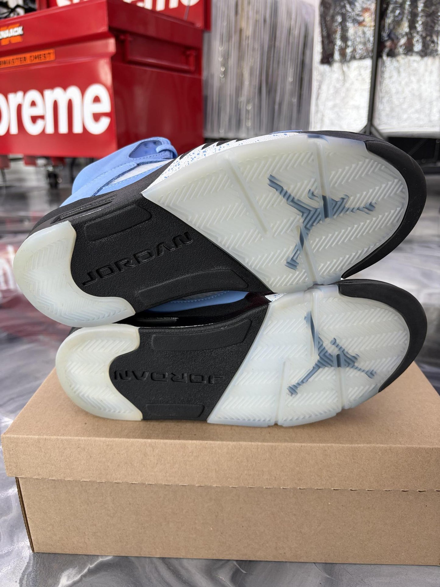 Jordan 5 "UNC" Used Size 8
