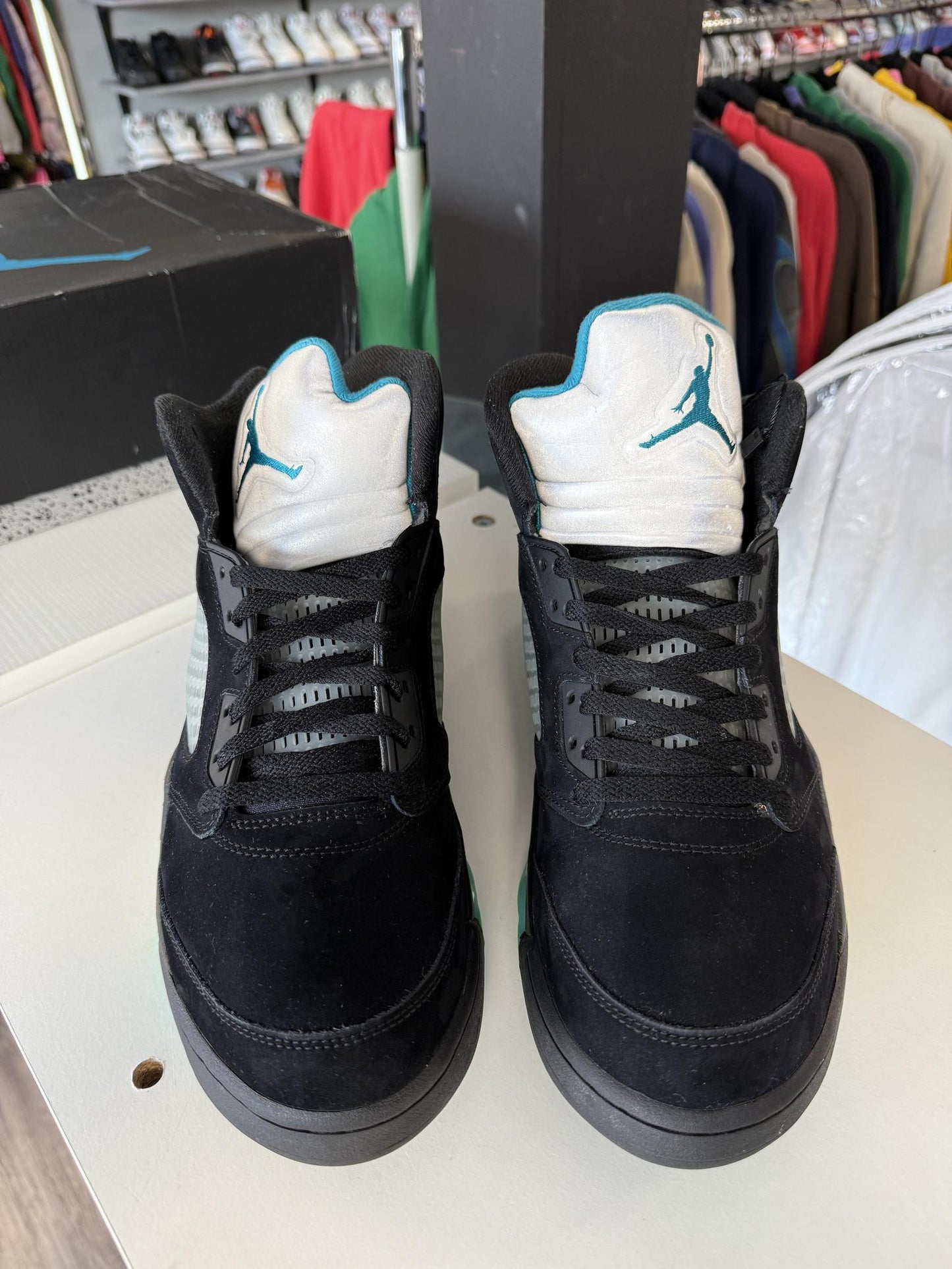 Jordan 5 "Aqua" Used Size 12
