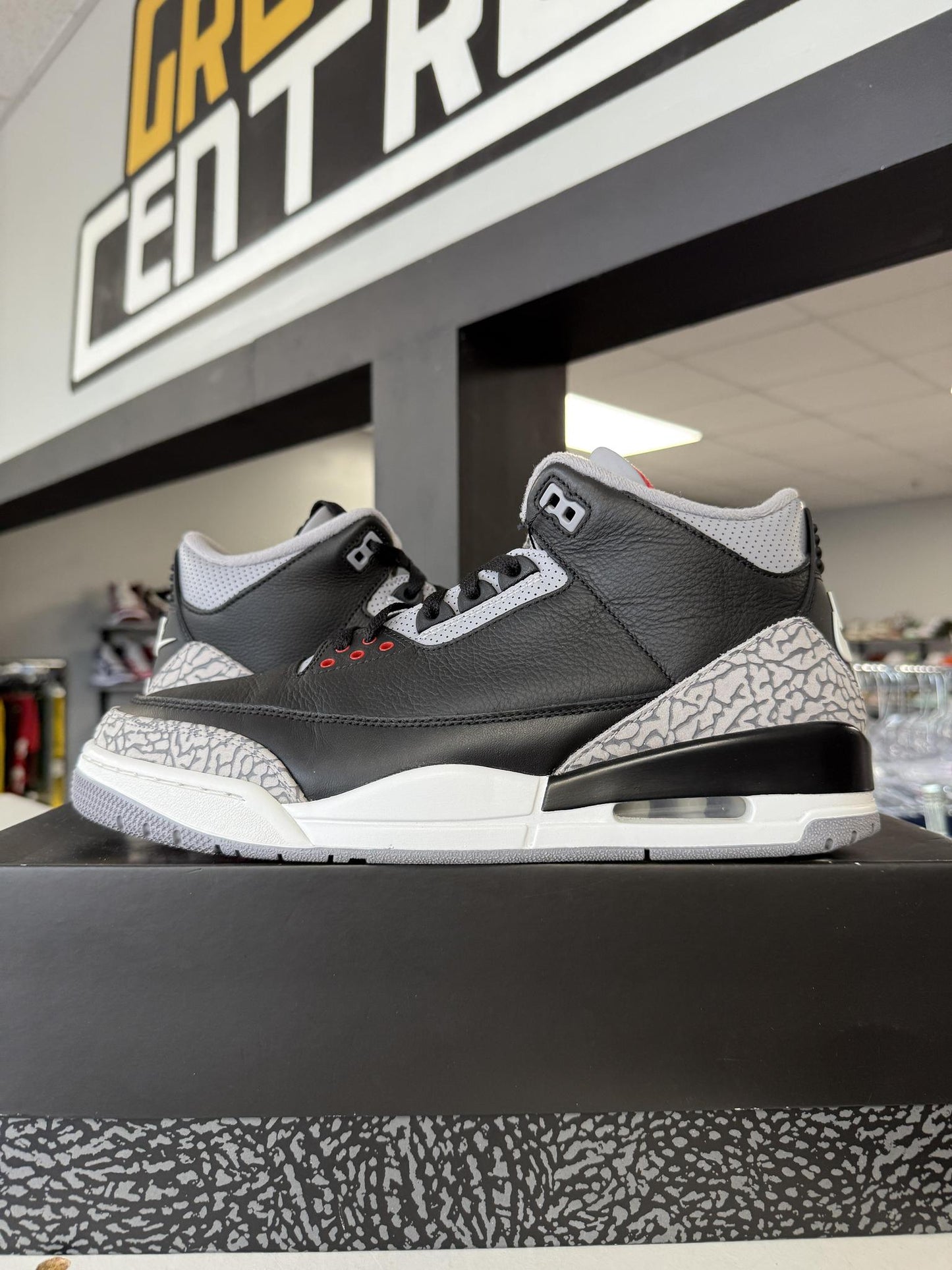 Jordan 3 "Black Cement" Used Size 11