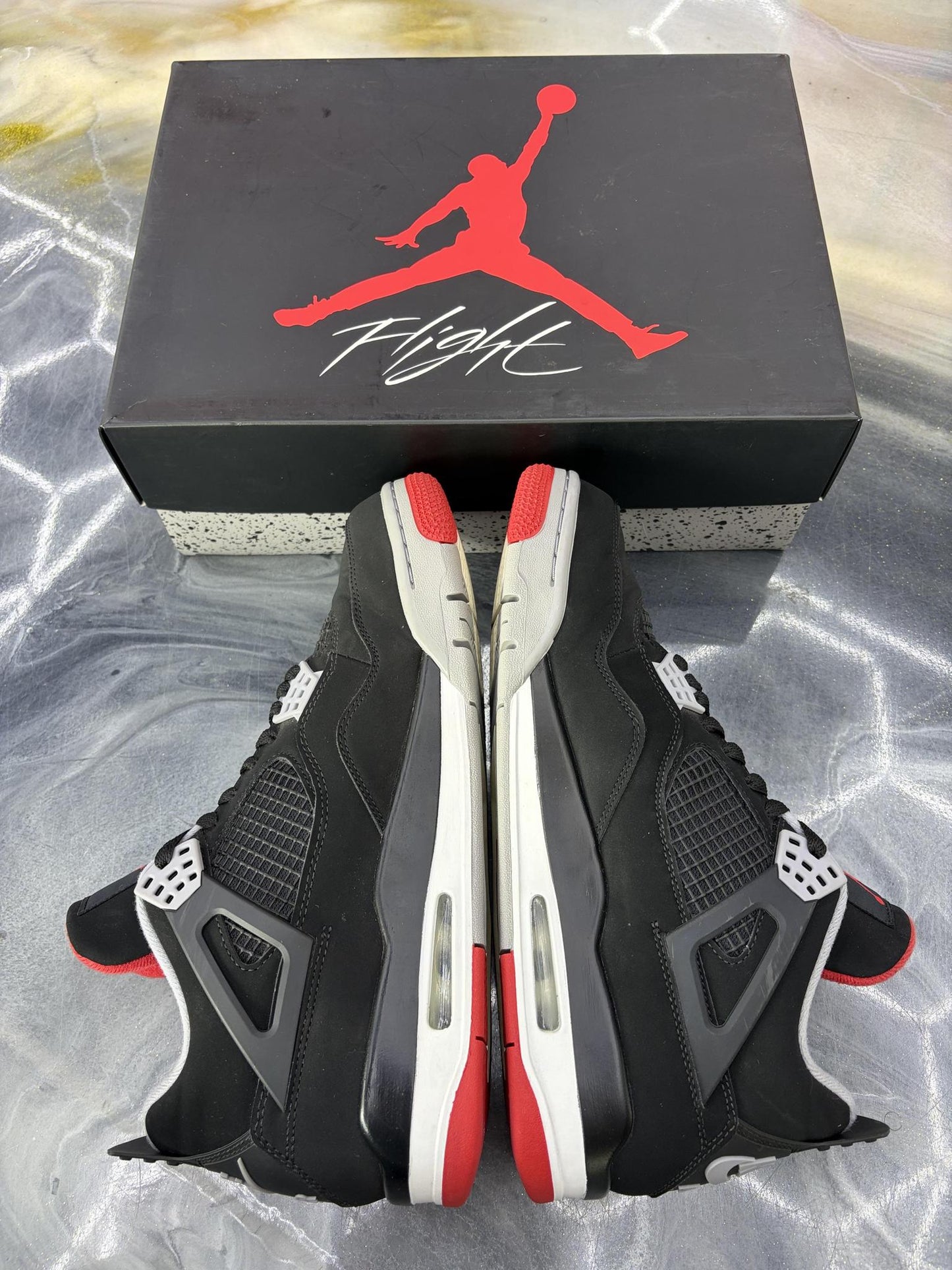 Jordan 4 "Bred 2019" Used Size 10.5