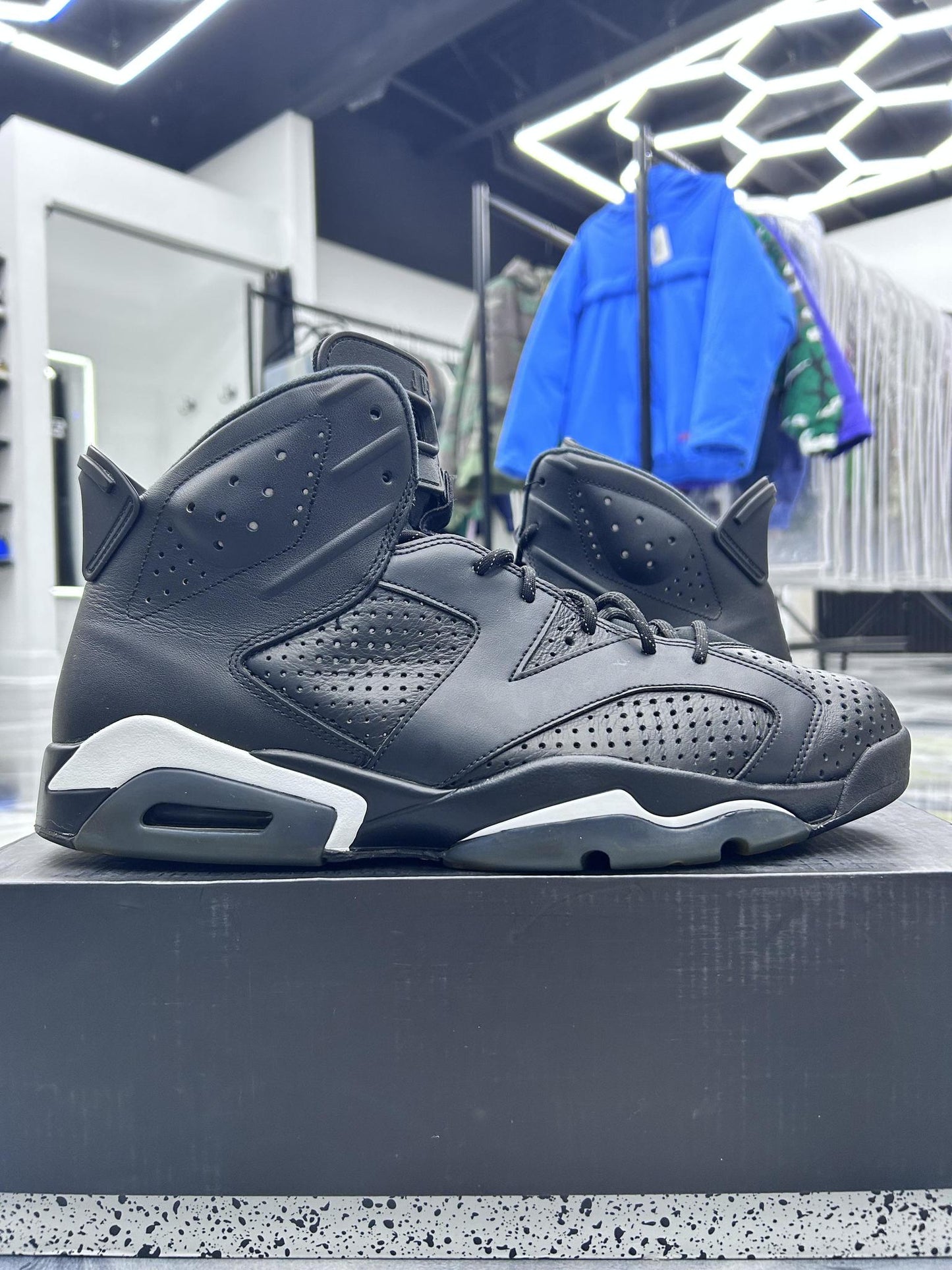 Jordan 6 "Black Cat" Used Size 14