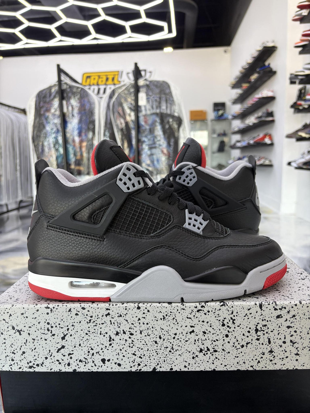 Jordan 4 "Bred Reimagined" Used Size 10
