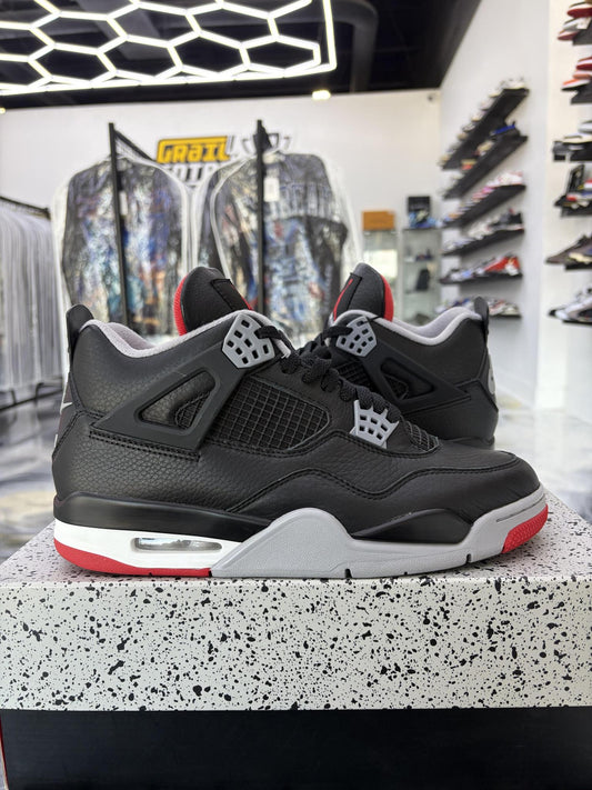 Jordan 4 "Bred Reimagined" Used Size 10