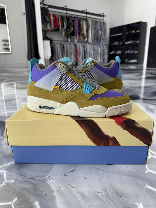 Jordan 4 x Union LA "Desert Moss" Used Size 9