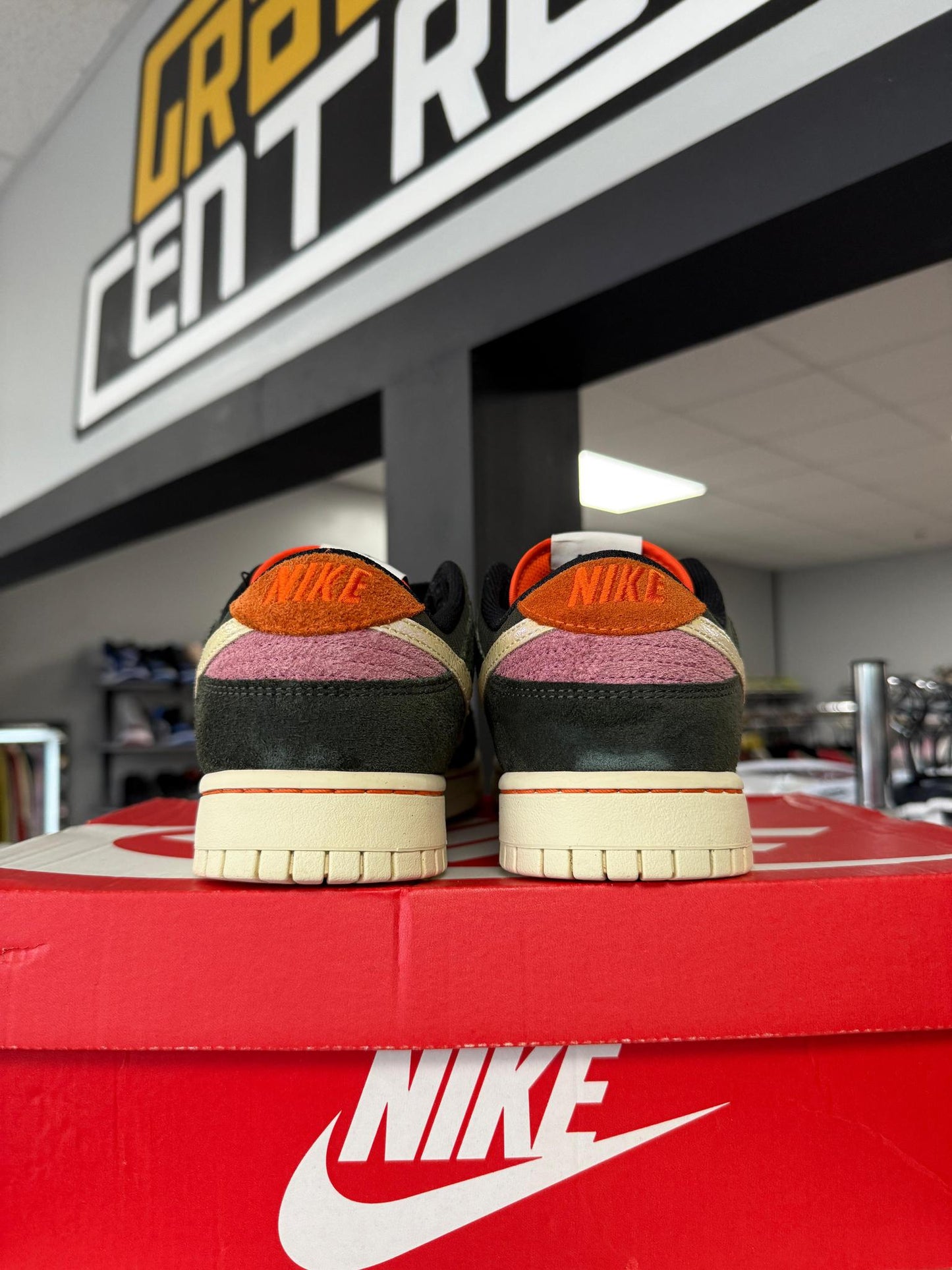 Nike Dunk Low "Gone Fishing" Used Size 10