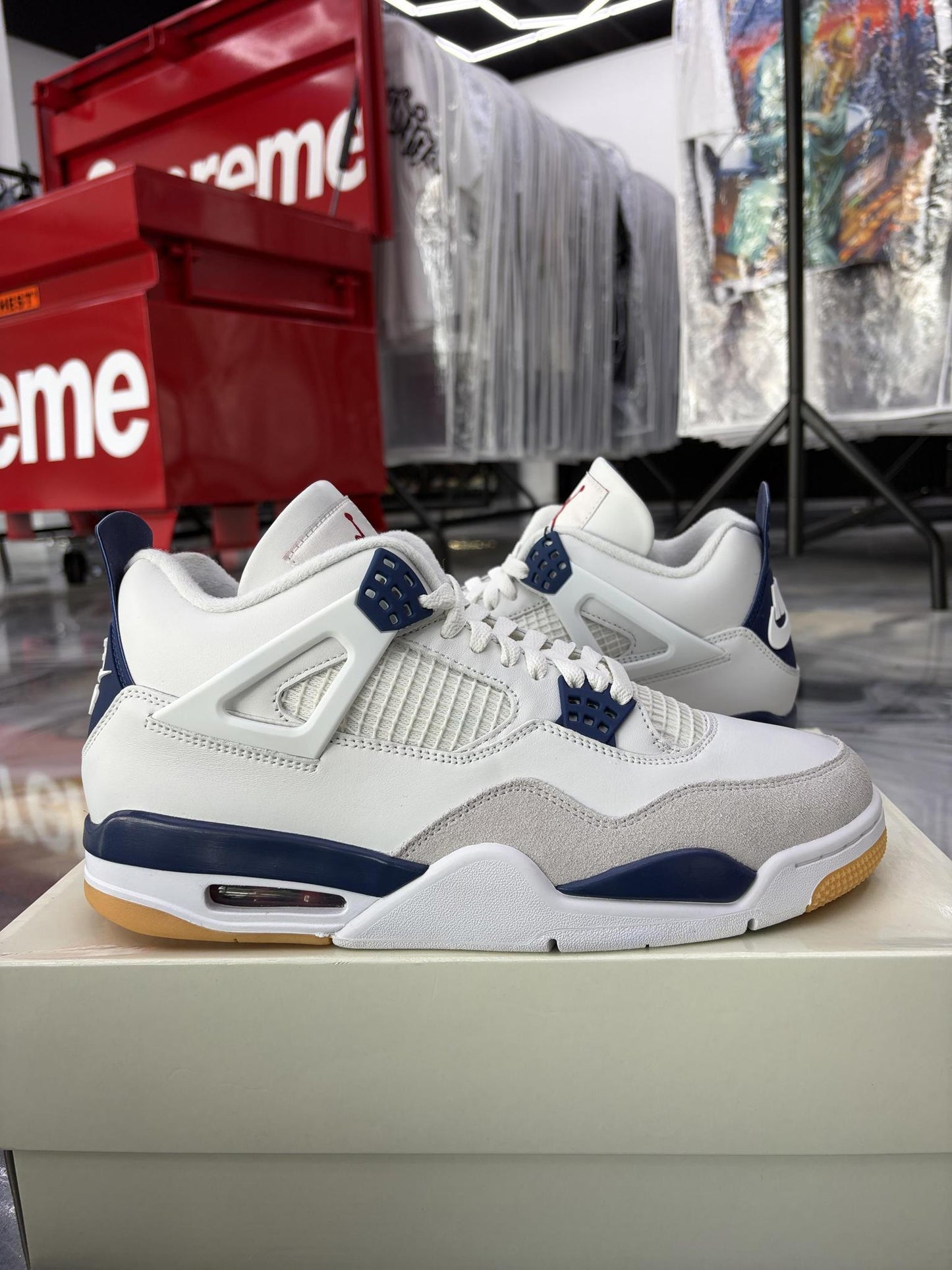 Jordan 4 SB "Navy" Used Size 11