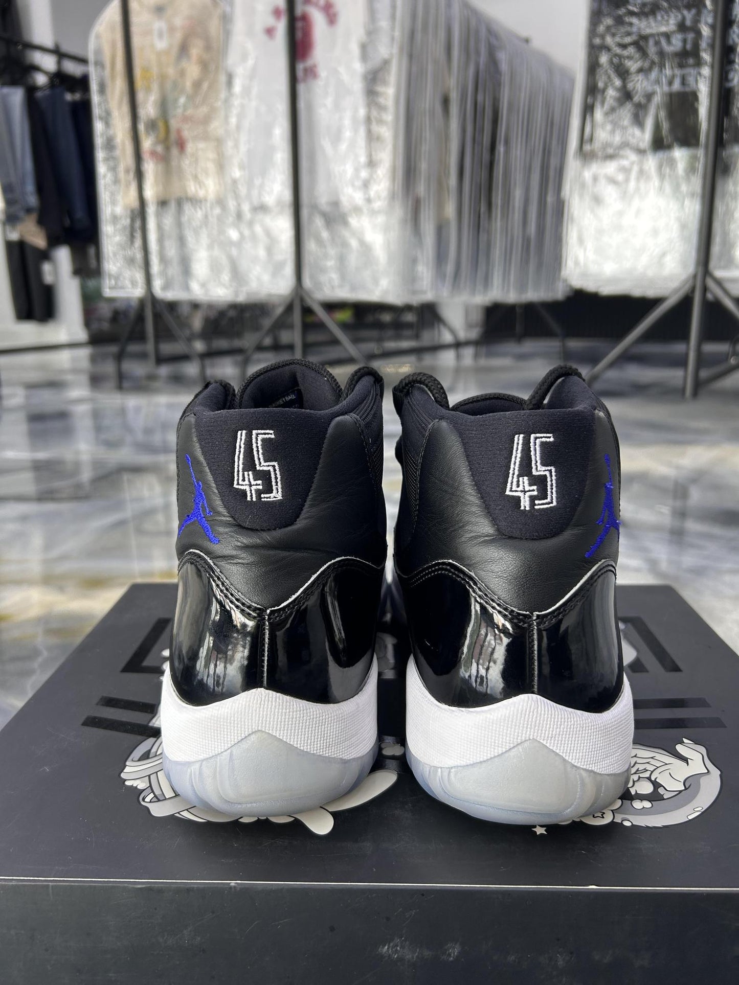 Jordan 11 "Space Jam" Used Size 12