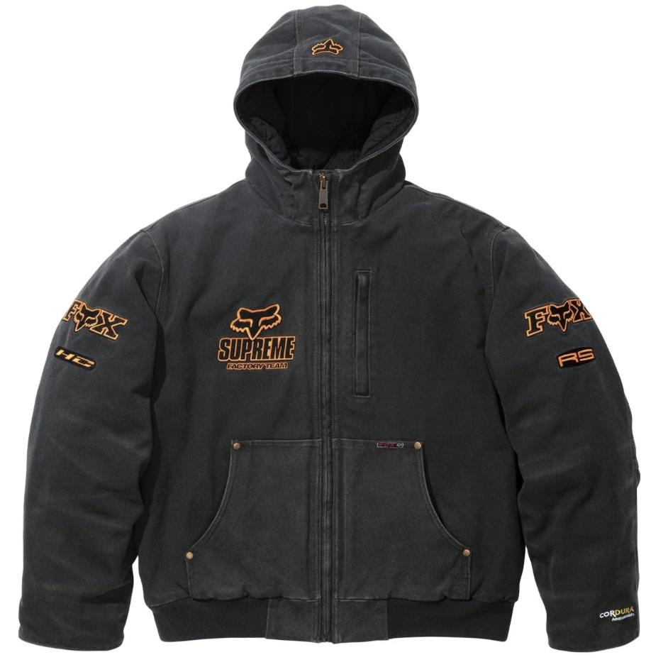 Supreme Fox Racing Hooded Work Jacket