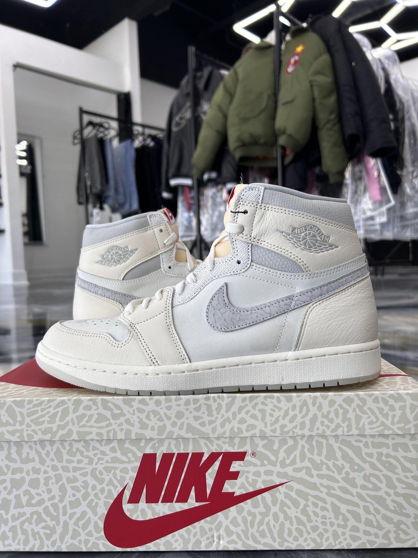 Jordan 1 High "Sail University" Used Size 11.5