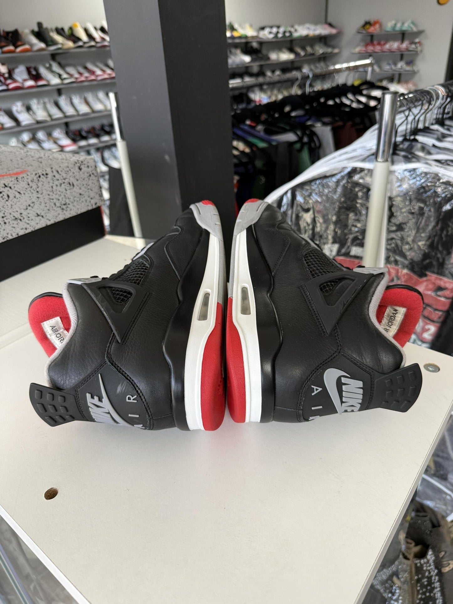 Jordan 4 "Bred Reimagined" Used Size 12