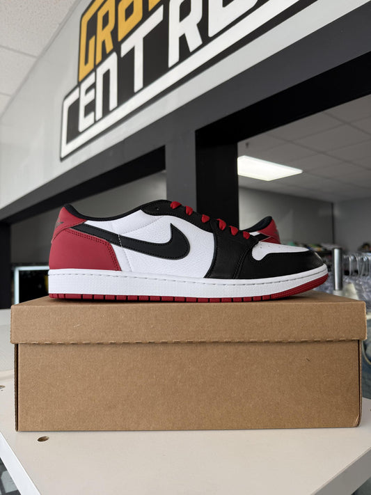 Jordan 1 Low "Black Toe" Used Size 14