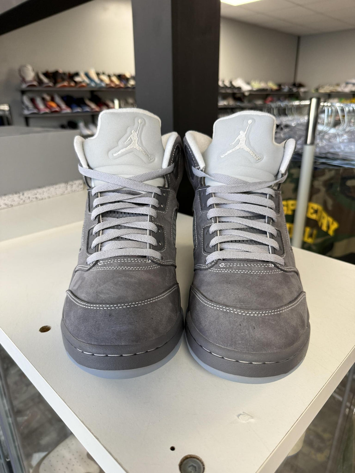 Jordan 5 "Wolf Grey" Used Size 10