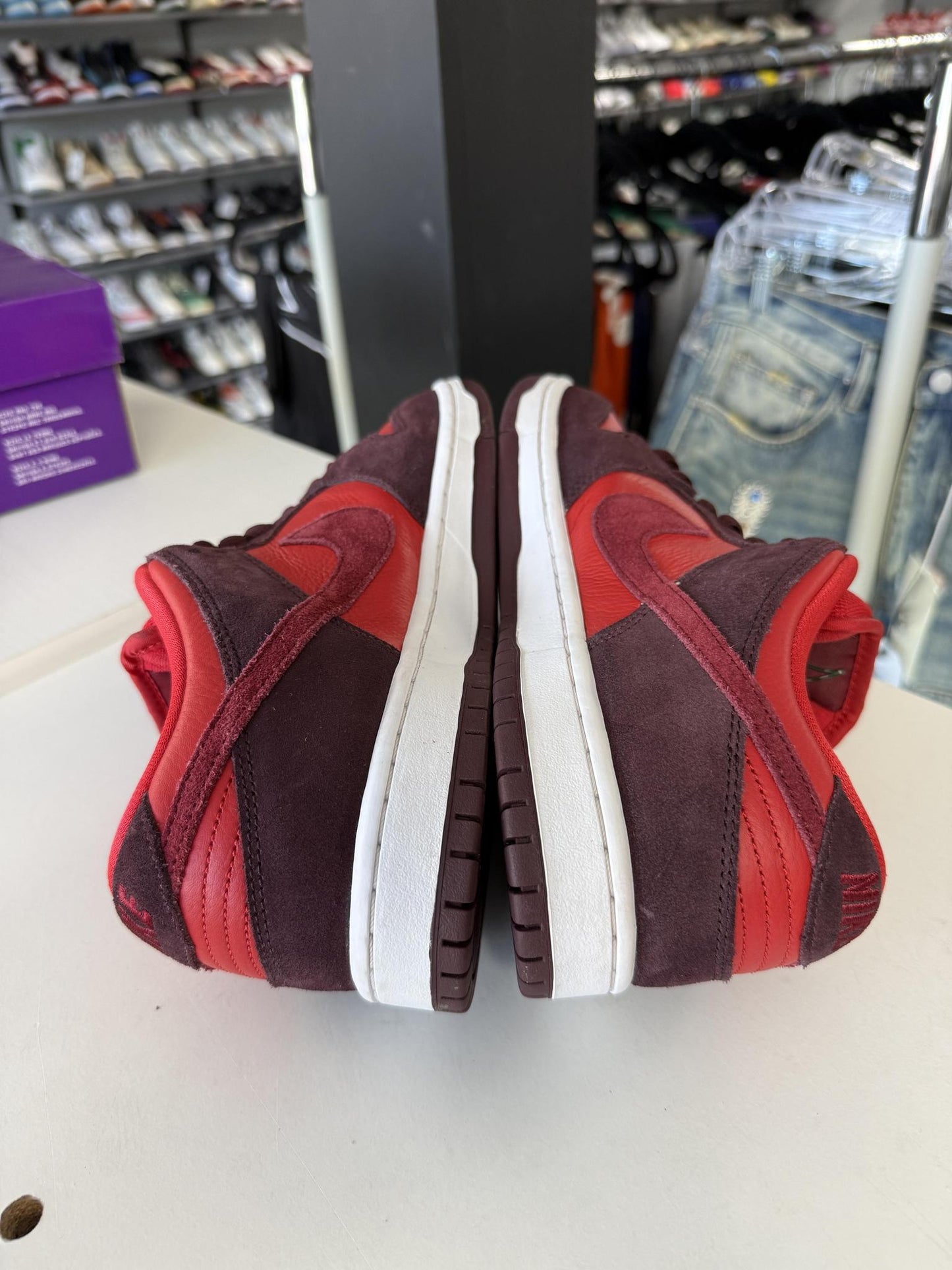 Nike Dunk Low SB "Cherry" Used Size 8.5