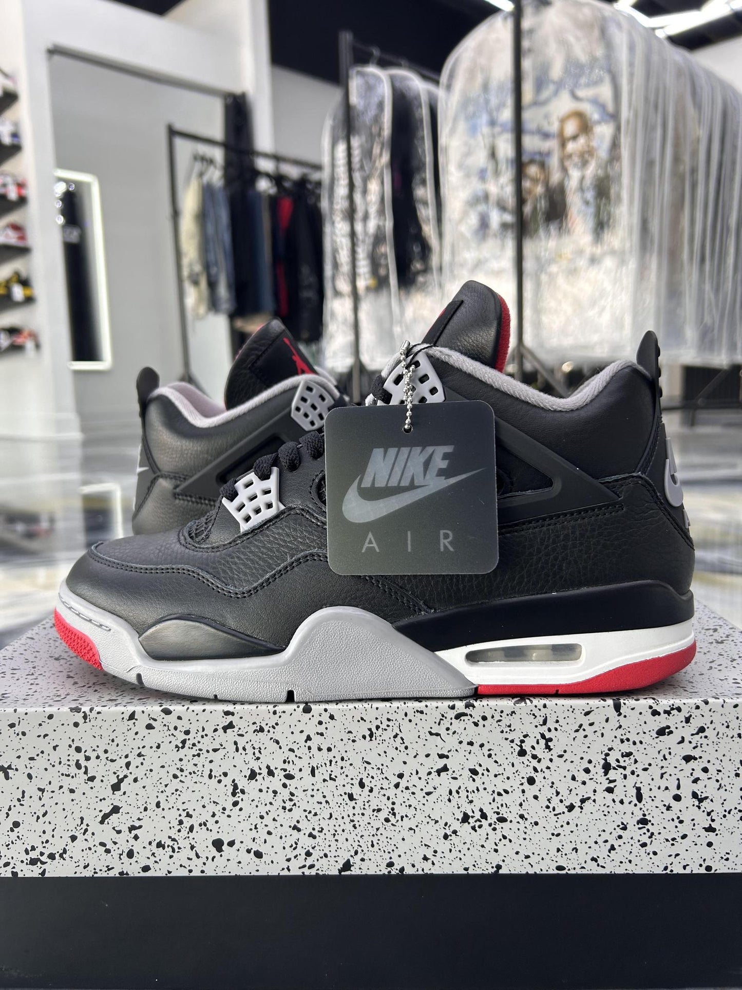 Jordan 4 "Bred Reimagined" Used Size 9.5