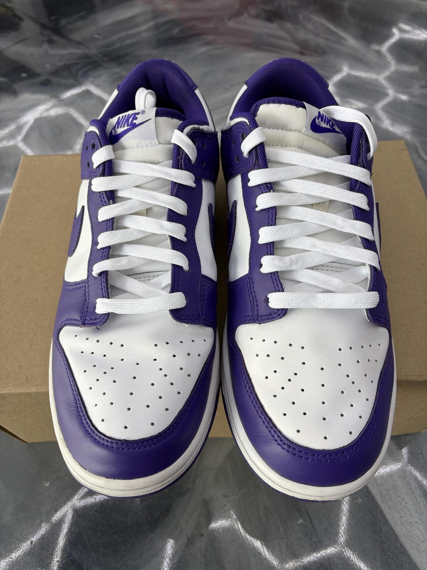Nike Dunk Low "Court Purple" Used Size 10