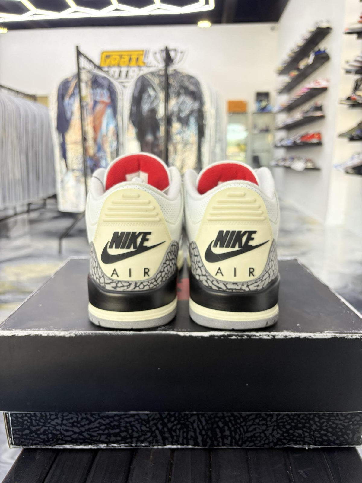 Jordan 3 "White Cement Reimagined" Used Size 12