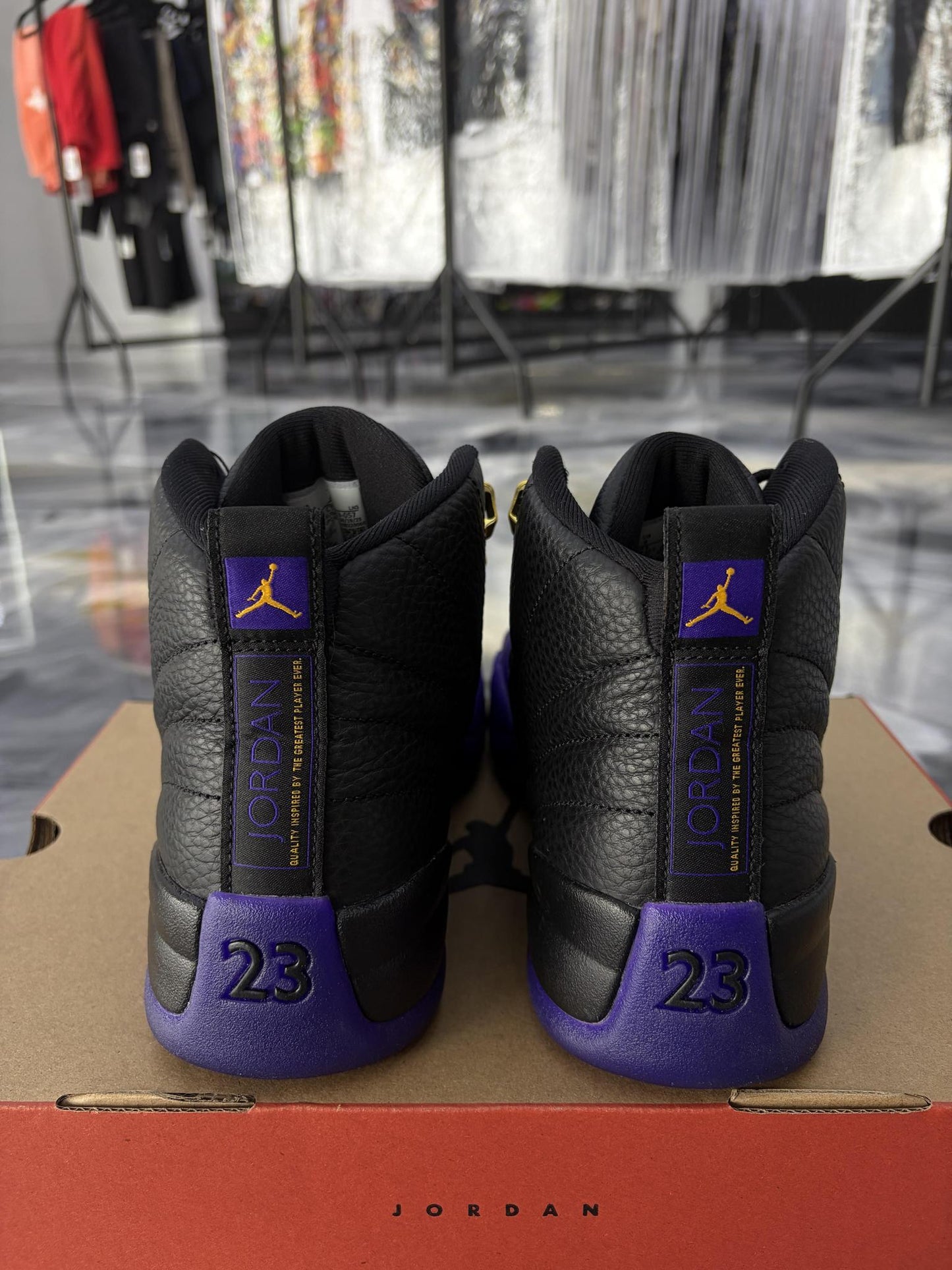 Jordan 12 "Field Purple" Used Size 9