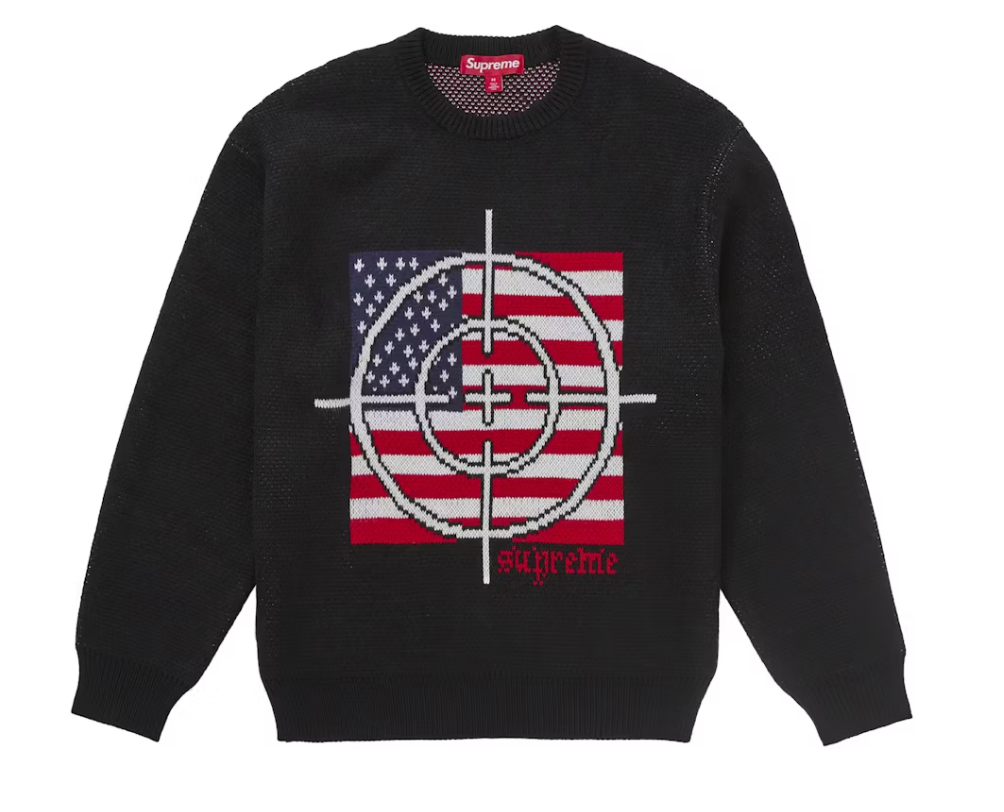 Supreme Target Sweater "Black"