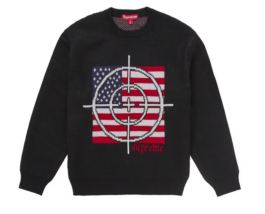 Supreme Target Sweater "Black"
