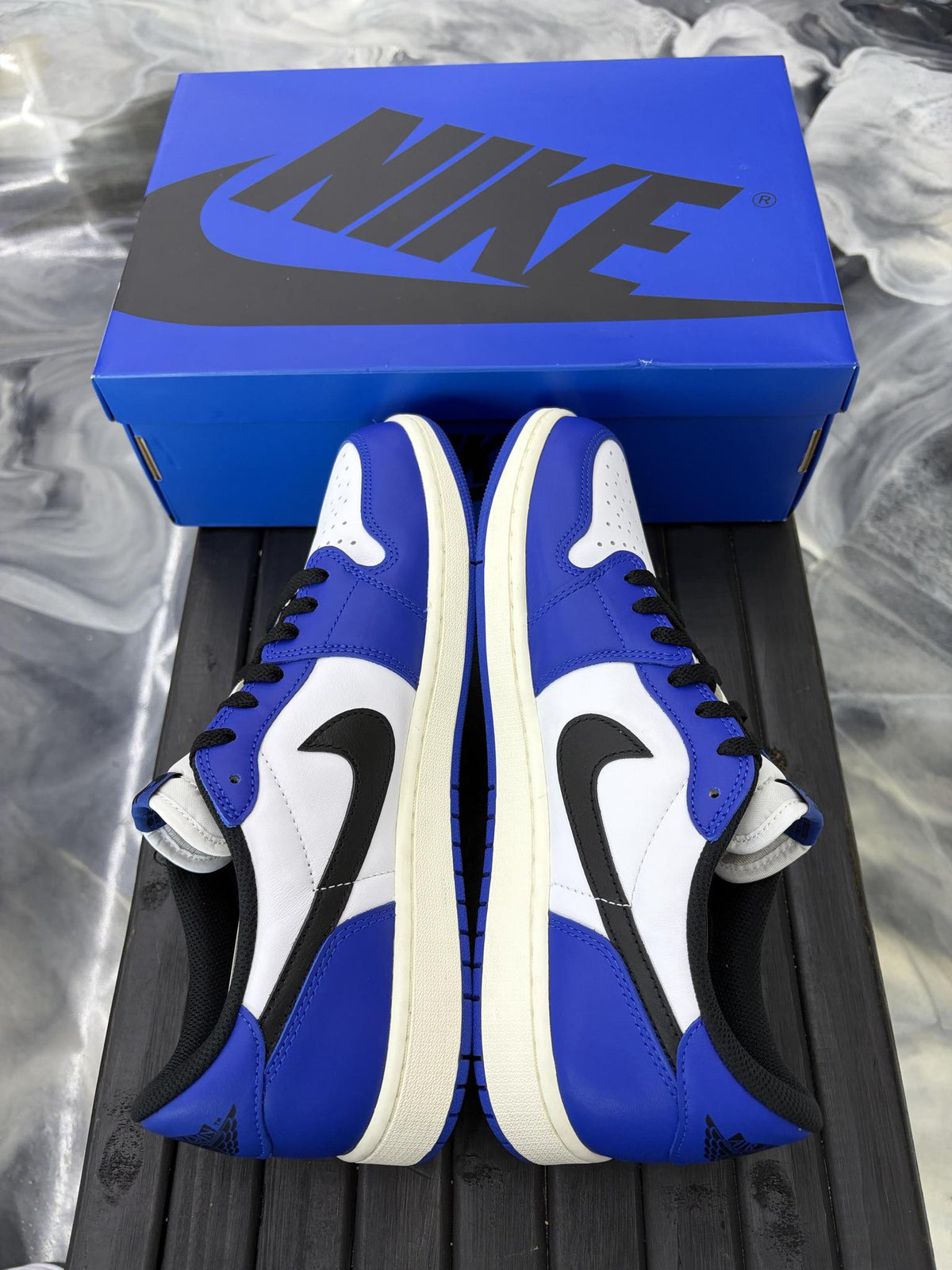 Jordan 1 Low "Game Royal" Used Size 12