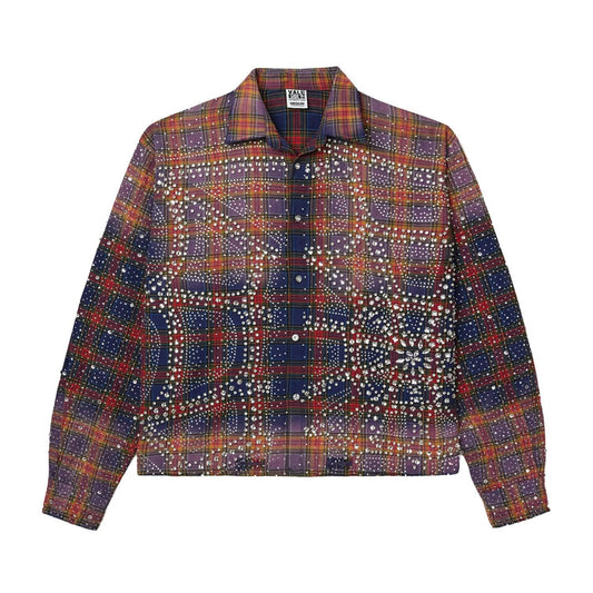 Vale Crystal Flannel "Purple Fever"