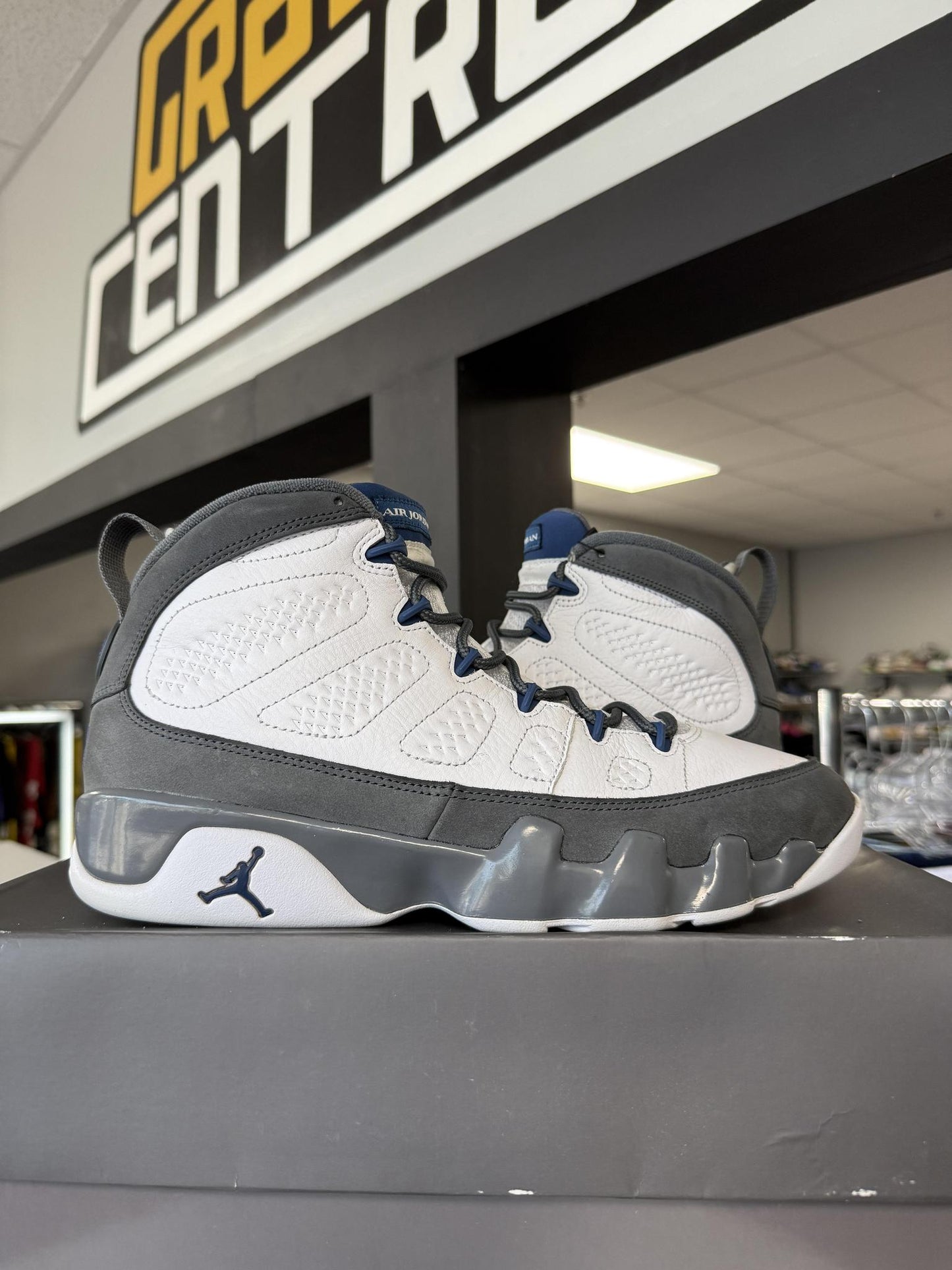 Jordan 9 "Flint Grey" Used Size 10