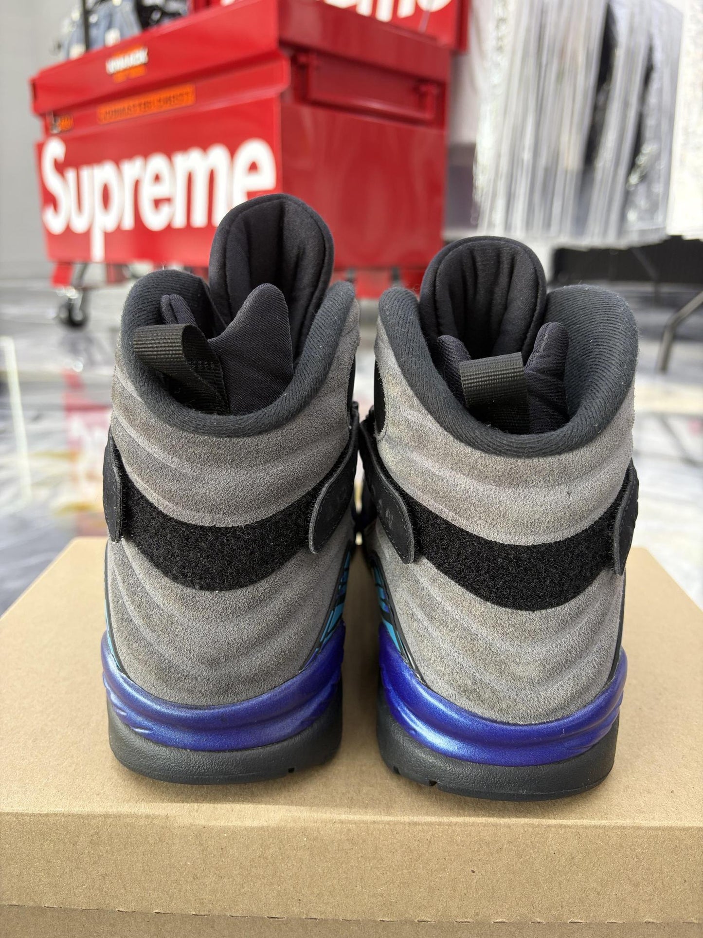 Jordan 8 "Aqua" Used Size 10.5