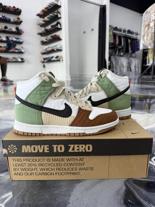 Nike Dunk High "Summit White" Used Size 6Y/7.5W