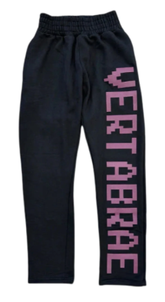 Vertabrae Sweatpants "Black/Purple"