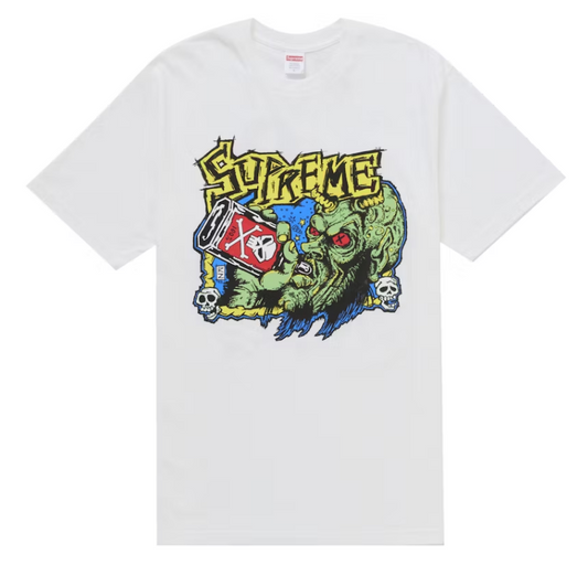 Supreme x Rob Zombie Tee "White"