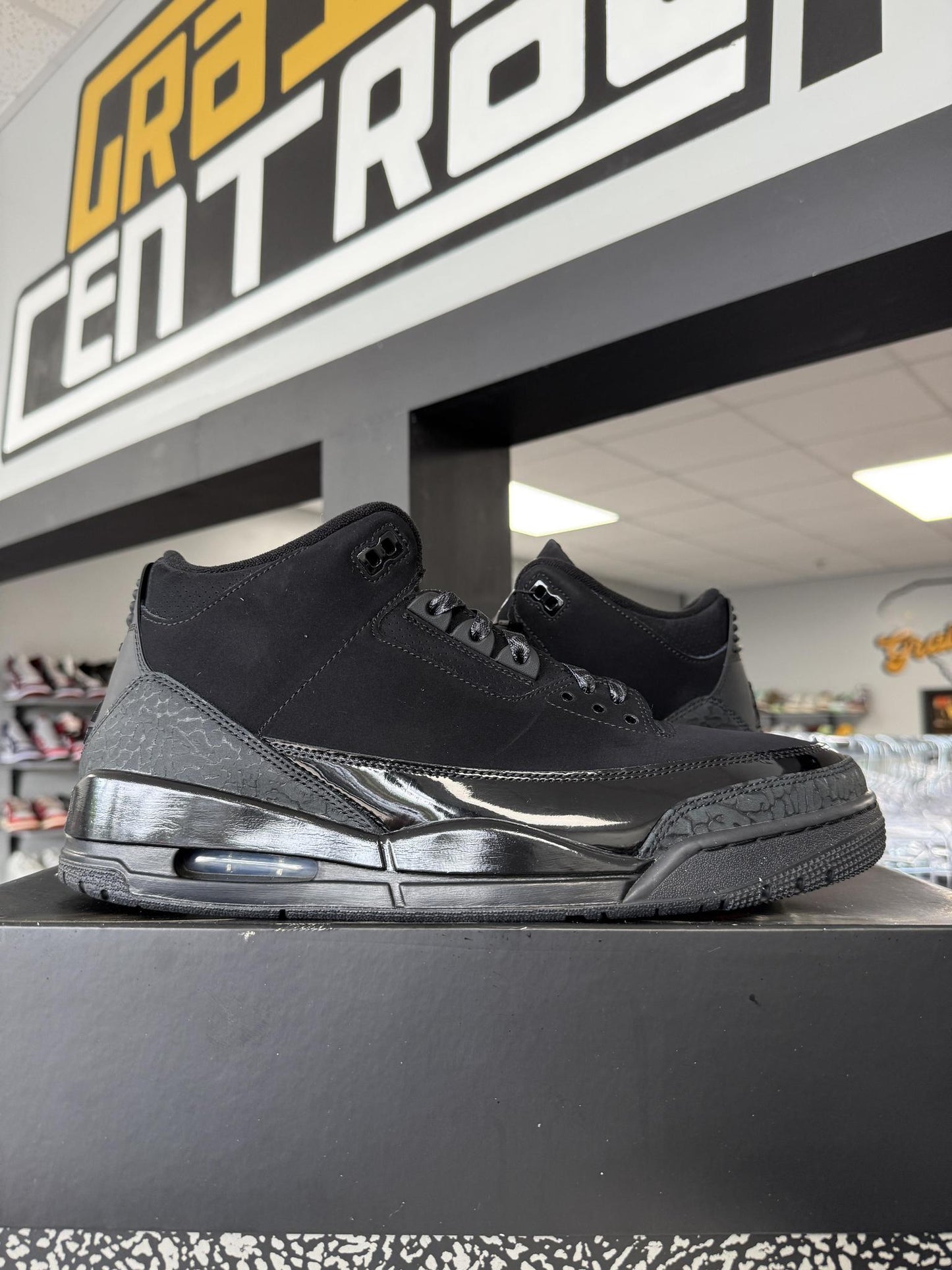 Jordan 3 "Black Cat" Used Size 13