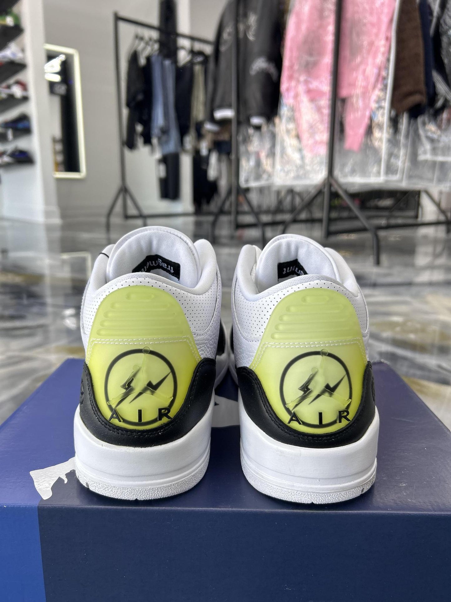 Jordan 3 "Fragment" Used Size 10