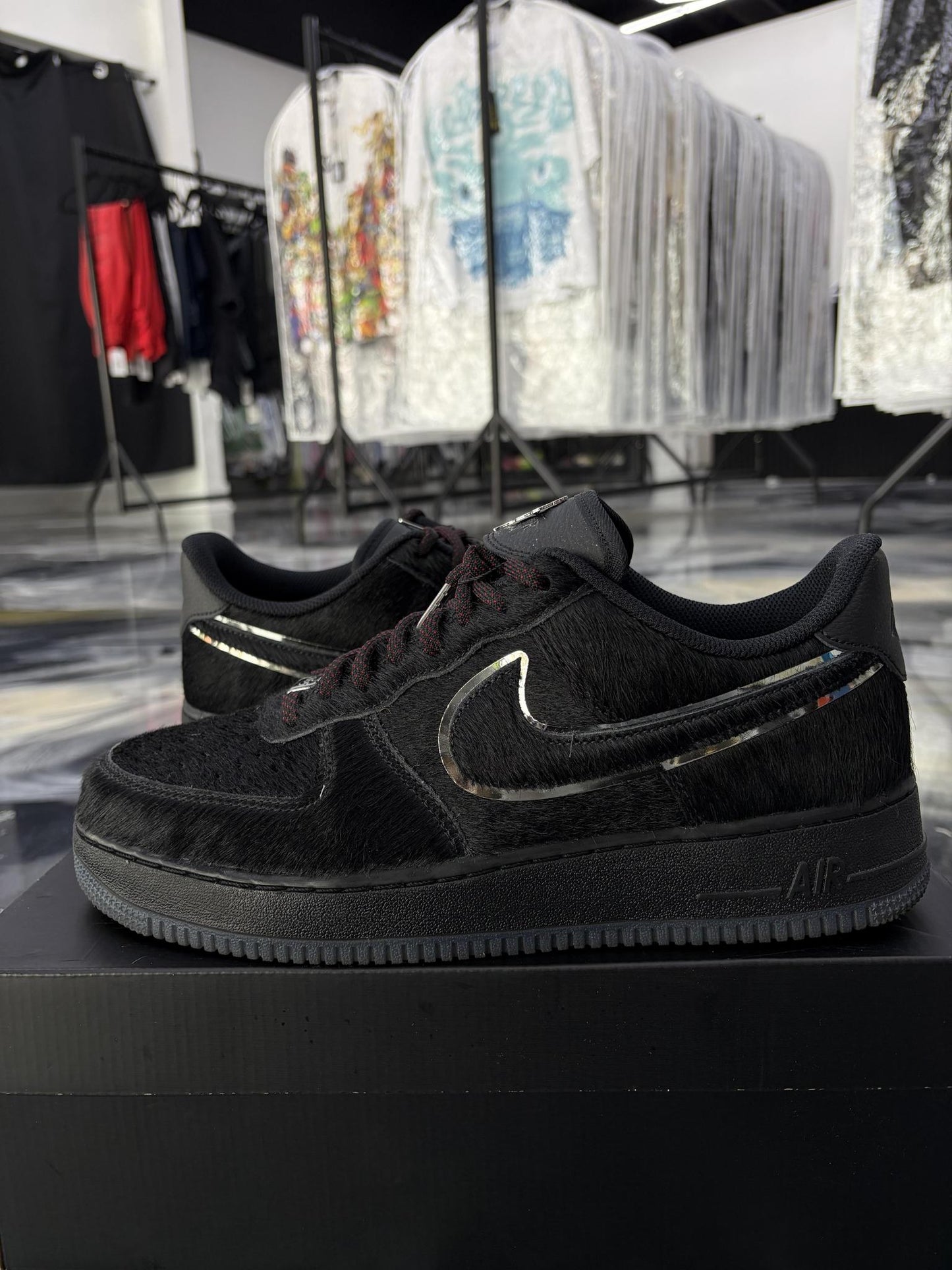 Nike Air Force 1 "Virginia Union University" Used Size 10.5