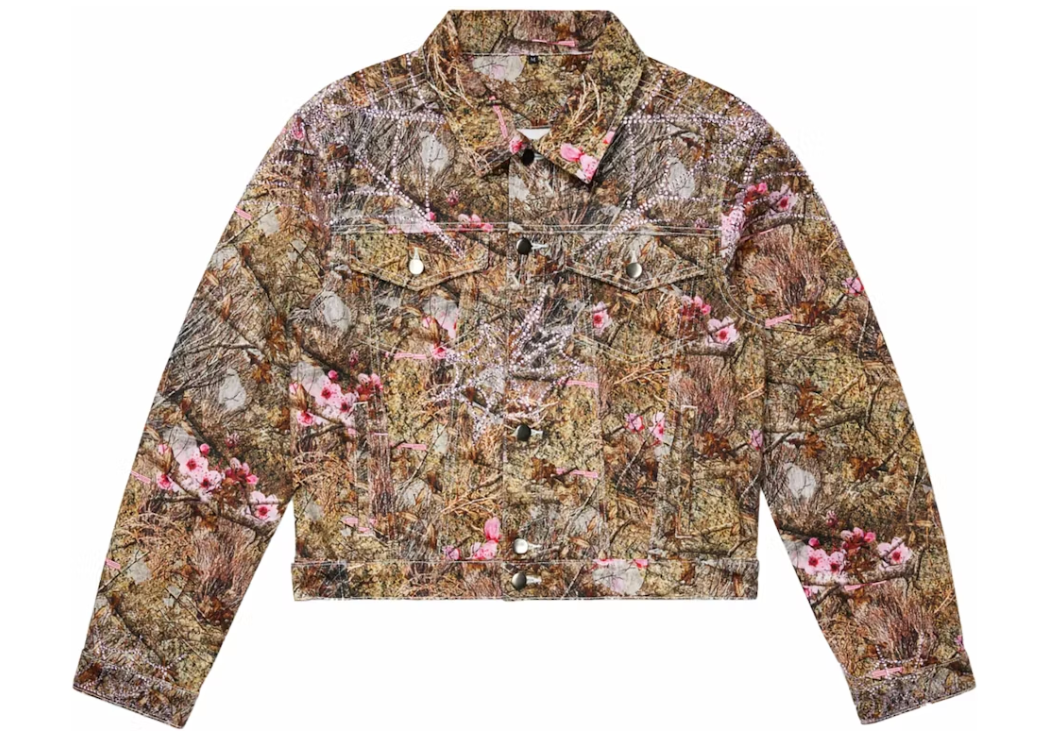 Sp5der Trucker Jacket "Realtree Camo/Pink Rhinestone"