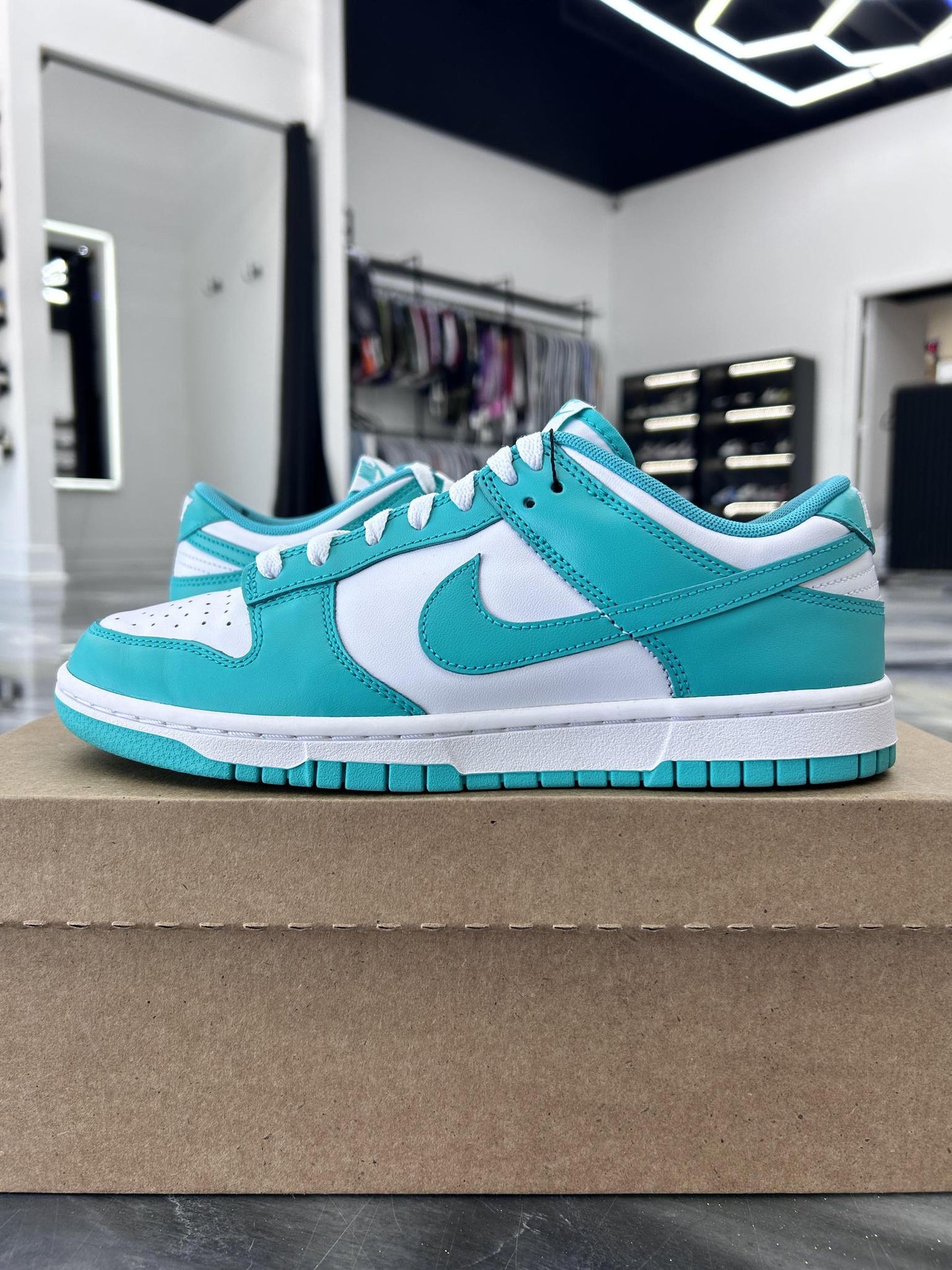 Nike Dunk Low "Clear Jade" Used Size 8