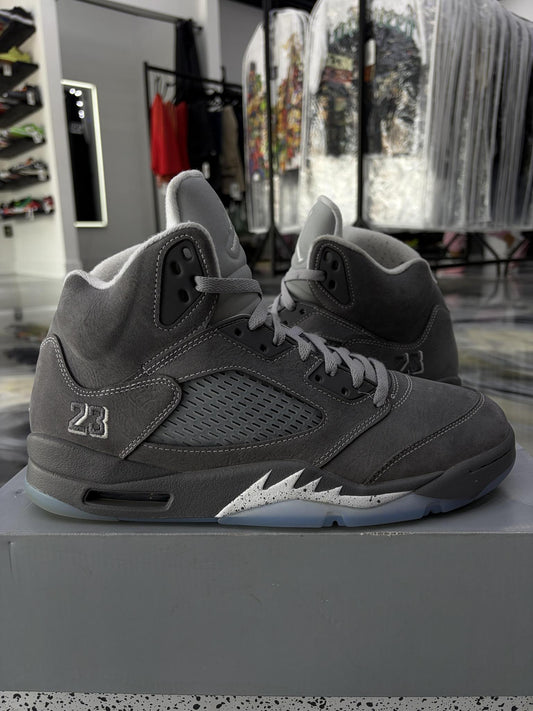 Jordan 5 "Wolf Grey" Used Size 12