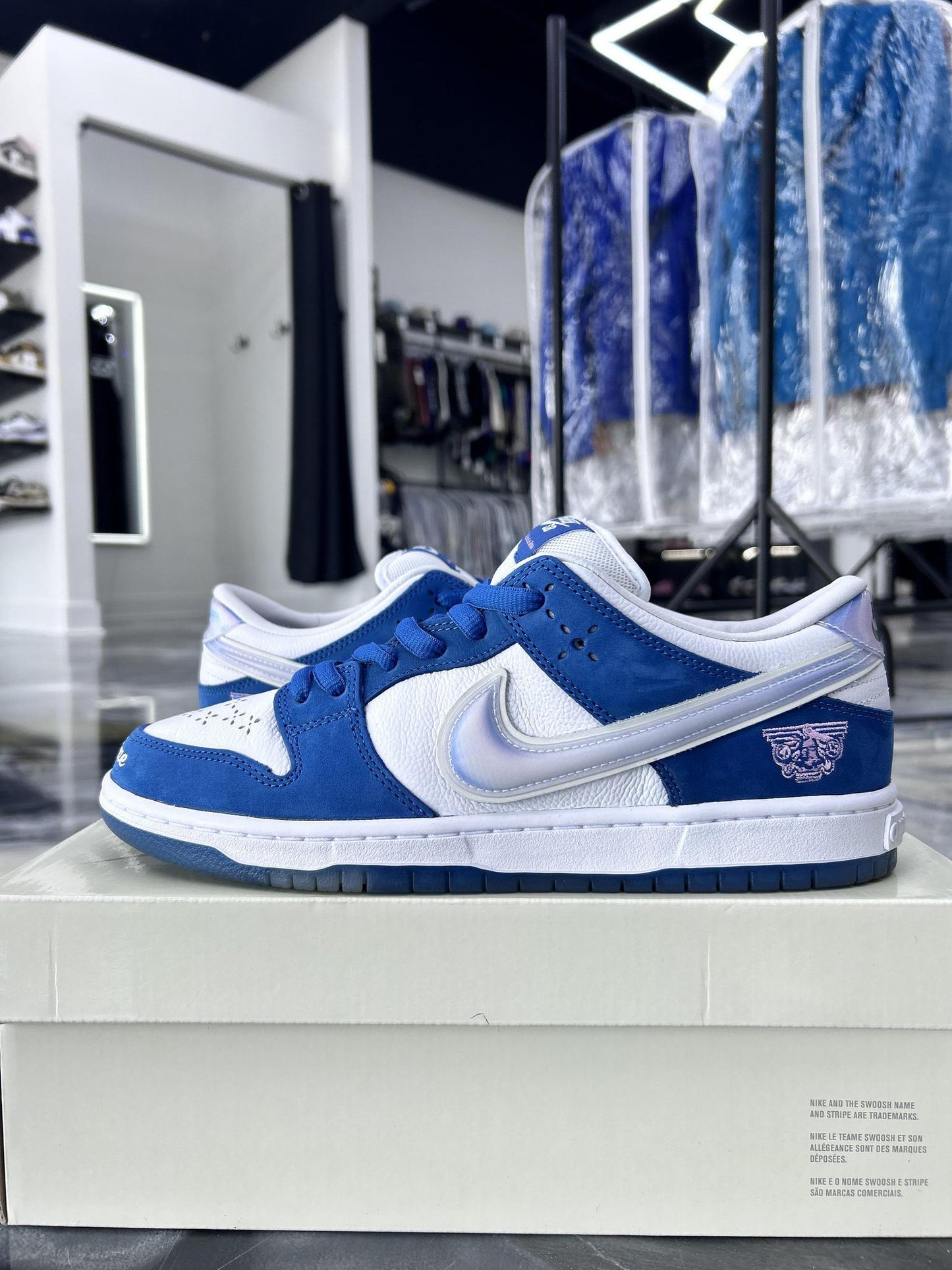 Nike Dunk Low SB "Born x Raised" Used Size 10
