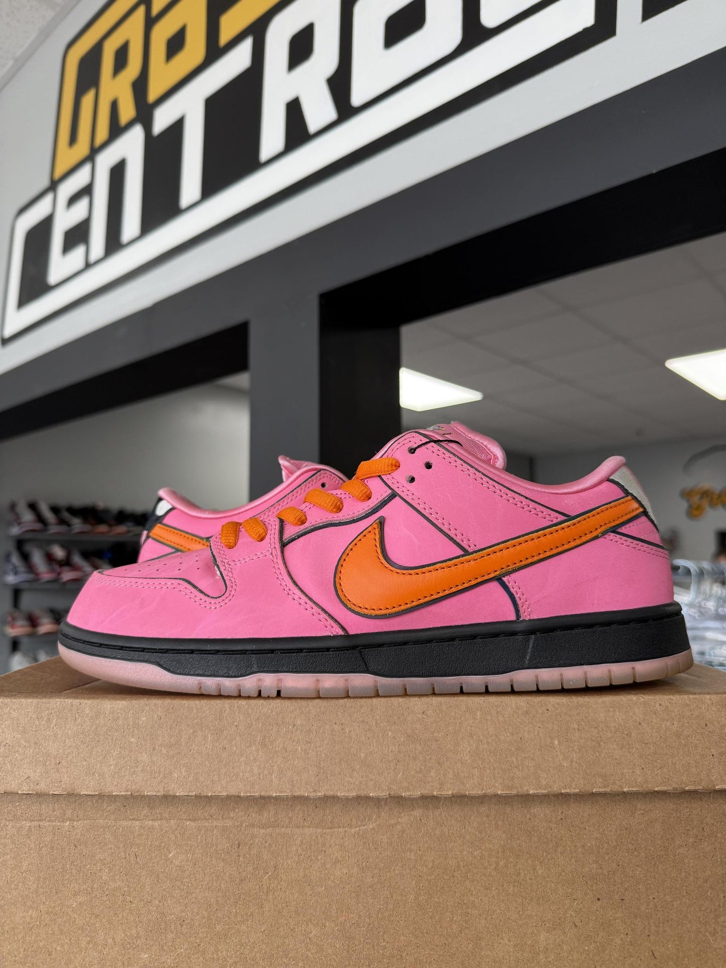 Nike Dunk Low SB x Powerpuff Girls "Blossom" Used Size 10