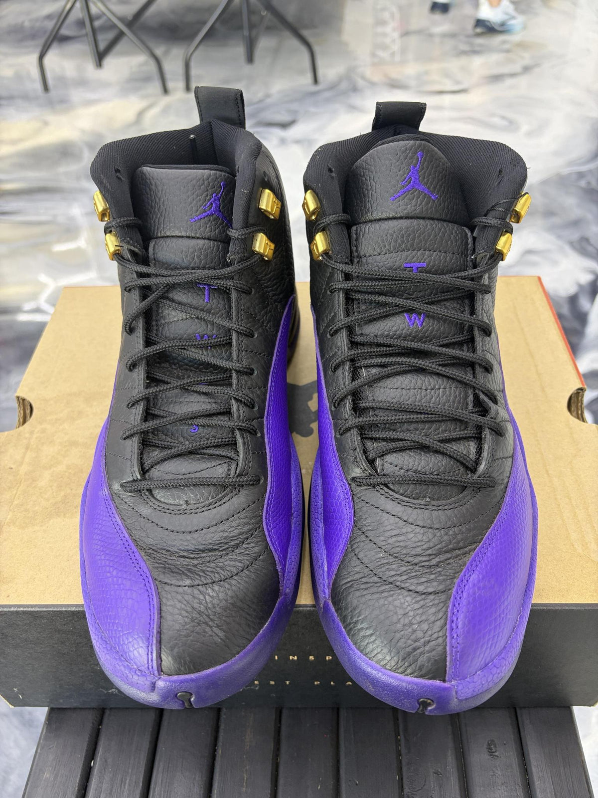 Jordan 12 "Field Purple" Used Size 12